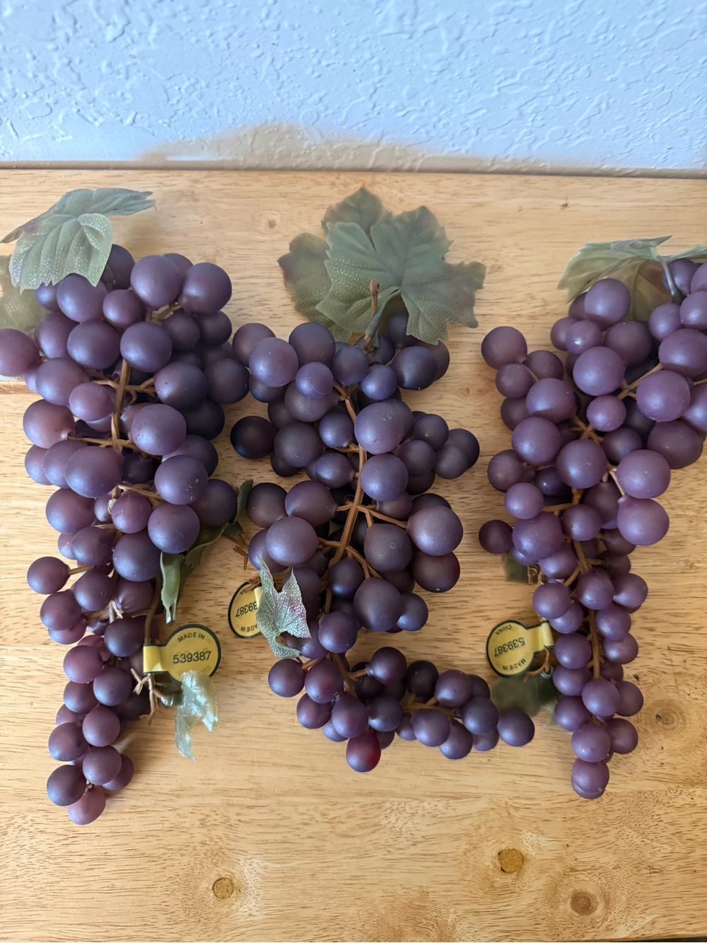 Hobby Lobby Purple Faux Grape Clusters